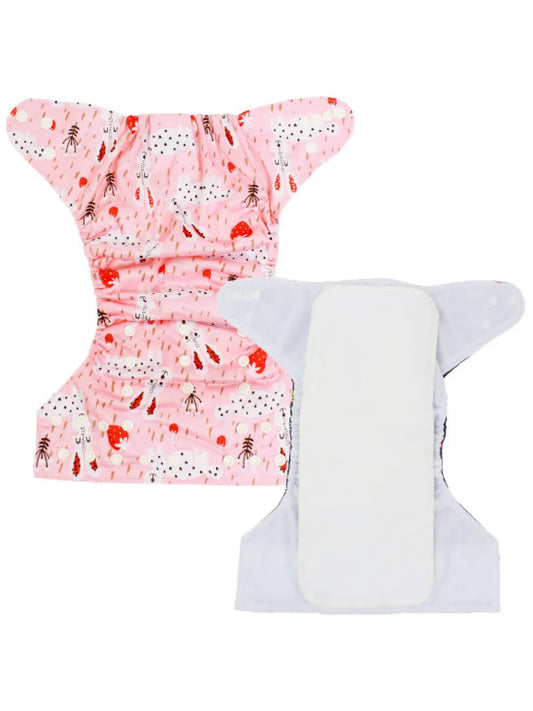 Rabbits & Berries Reusable Cloth Diaper
